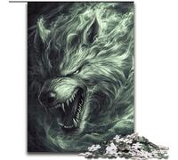 Puzzle 1000 pièces pour Adultes et Adolescents Gojirra Chaos, Jeu Familial Anti-Stress, défi Difficile, renforce l'amour Entre Couples (Taille 50x75cm)