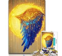 Puzzle 1000 pièces pour Adultes et Adolescents Golden Phoenix Puzzle 1000 pièces, Jeu Stimulant, idéal comme Cadeau pour Toute la Famille 26x38cm