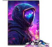 Puzzle 1000 pièces pour Adultes et Adolescents, Guerrier de l'espace Galactique, Jeux éducatifs, décoration d'intérieur, idéal comme Cadeau pour Toute la Famille (Taille 50x75cm)