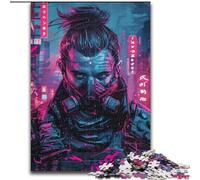 Puzzle 1000 pièces pour Adultes et Adolescents Guerrier mécanique, à partir de 14 Ans Décoration d'intérieur à Offrir à Toute la Famille et aux Amis (Taille 50x75cm)