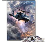 Puzzle 1000 pièces pour Adultes et Adolescents Hélicoptère de rêve, Jouet de Divertissement Familial idéal comme Cadeau pour Toute la Famille à partir de 14 Ans (Taille 50x75cm)