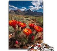 Puzzle 1000 pièces pour Adultes et Adolescents Highland Poppy Difficile à réaliser, mais Amusant et Humoristique Cadeau d'anniversaire, Cadeaux, décoration Murale 50x75cm