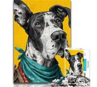 Puzzle 1000 pièces pour Adultes et Adolescents Hip Hop Dog 1000 pièces pour Adultes, Cadeaux Secret Santa pour Les 14 Ans et Plus (Taille 75x50cm)