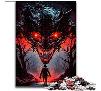 Puzzle 1000 pièces pour Adultes et Adolescents, Humain et Monstre, idéal comme Cadeau pour Toute la Famille (Taille 26x38cm)