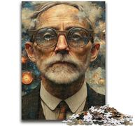 Puzzle 1000 pièces pour Adultes et Adolescents, idées fantastiques pour soulager Le Stress, Passer des Vacances à la Maison et Tuer Le Temps, avec Affiche et fiche de Questions Assorties, 26x38cm