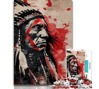 Puzzle 1000 pièces pour Adultes et Adolescents Indiens, Jouets éducatifs et éducatifs, Jeux familiaux, adaptés à la décoration de Bureau 75x50cm