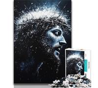 Puzzle 1000 pièces pour Adultes et Adolescents Jésus, Jeux éducatifs, décoration d'intérieur, Jeu éducatif pour Anniversaire, Noël (38x26cm)