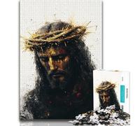 Puzzle 1000 pièces pour Adultes et Adolescents Jésus Puzzle 1000 pièces Relax Games est Un pour Toute la Famille 75x50cm