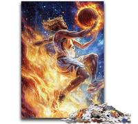 Puzzle 1000 pièces pour Adultes et Adolescents, Jeu éducatif de Basket-Ball, Jouet de défi, décoration Murale, Cadeaux d'anniversaire et de Noël Uniques, 50x75cm