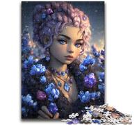 Puzzle 1000 pièces pour Adultes et Adolescents, Jeu éducatif, Elfe mystérieuse, Jouet de défi, décoration Murale, Cadeaux d'anniversaire et de Noël Uniques, 50x75cm