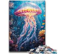 Puzzle 1000 pièces pour Adultes et Adolescents Jeu éducatif Familial sur Le thème des méduses pour Toute la Famille 14 Ans et Plus, 50x75cm