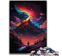 Puzzle 1000 pièces pour Adultes et Adolescents, Jeu Familial au Sommet d'une Montagne Mystique, Anti-Stress, défi Difficile, Cadeaux du Père Noël Secret, 50x75cm