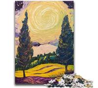 Puzzle 1000 pièces pour Adultes et Adolescents, Jeu Familial Jésus et Les Moutons, Anti-Stress, défi Difficile, Cadeaux du Père Noël Secret, 26x38cm