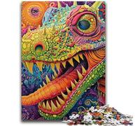 Puzzle 1000 pièces pour Adultes et Adolescents, Jeu Familial mystérieux de Dragons, Anti-Stress, défi Difficile, Cadeaux du Père Noël Secret, 26x38cm