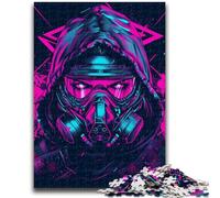 Puzzle 1000 pièces pour Adultes et Adolescents, Jeux éducatifs de Guerrier mécanique, Jouets à Faire soi-même, idéal comme Cadeau pour Toute la Famille, 50x75cm