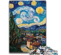 Puzzle 1000 pièces pour Adultes et Adolescents, Jeux éducatifs, Nuit étoilée, décoration Murale, Cadeaux Uniques pour Anniversaire et Noël, 50x75cm