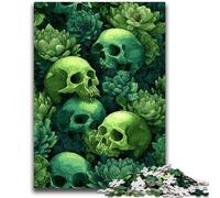 Puzzle 1000 pièces pour Adultes et Adolescents, Jeux éducatifs, Squelette de Plante, décoration Murale, Cadeaux Uniques pour Anniversaire et Noël, 50x75cm