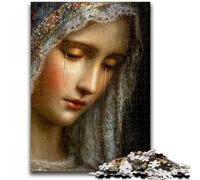 Puzzle 1000 pièces pour Adultes et Adolescents, Jeux éducatifs sur l'art de la Vierge Marie, Jouets à Faire soi-même, idéal comme Cadeau pour Toute la Famille, 26x38cm