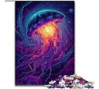 Puzzle 1000 pièces pour Adultes et Adolescents, Jeux éducatifs sur Le thème des méduses de la Galaxie, décoration d'intérieur, idéal comme Cadeau pour Toute la Famille, 50x75cm