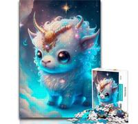 Puzzle 1000 pièces pour Adultes et Adolescents, Joli bébé Dragon, Interaction Parent-Enfant intéressante pour réduire Le Stress (Taille 75x50cm)