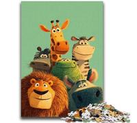 Puzzle 1000 pièces pour Adultes et Adolescents, Jouet éducatif Anti-Stress, Motif Vache des Highlands, Cadeau du Père Noël Secret pour Les 14 Ans, 50x75cm