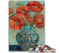 Puzzle 1000 pièces pour Adultes et Adolescents, Jouets d'art Floral, Jeux éducatifs, Anti-Stress, Collection d'artistes, Beaux-Arts 26x38cm