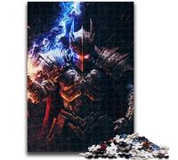 Puzzle 1000 pièces pour Adultes et Adolescents, Jouets de Chevalier Magique, Jeux éducatifs, Anti-Stress, Convient pour la décoration de Bureau, 50x75cm