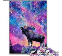 Puzzle 1000 pièces pour Adultes et Adolescents Jungle Moose, Jeux éducatifs et décoration d'intérieur, idéal comme Cadeau pour Toute la Famille (Taille 26x38cm)