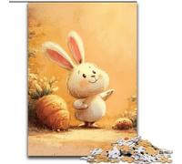 Puzzle 1000 pièces pour Adultes et Adolescents Lapin Mignon, éléphant, Jeu intellectuel, Cadeau d'anniversaire, décoration Murale pour Les 14 Ans et Plus (Taille 26x38cm)