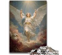 Puzzle 1000 pièces pour Adultes et Adolescents L'Archange Gabriel Jouet éducatif Anti-Stress Interaction Parent-Enfant pour et 14 Ans 26x38cm
