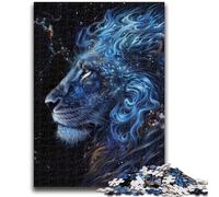 Puzzle 1000 pièces pour Adultes et Adolescents Le Jeu éducatif Art Lions est idéal comme Cadeau pour Toute la Famille 14 Ans et Plus 50x75cm