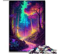 Puzzle 1000 pièces pour Adultes et Adolescents, Le Pays des Sorciers, Jouets éducatifs, Jeux Anti-Stress, décoration Murale (Taille 26x38cm)