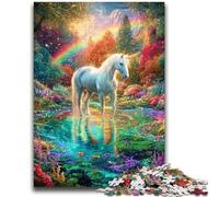 Puzzle 1000 pièces pour Adultes et Adolescents Licorne Fantastique, 1000 pièces pour Adolescents, Casse-tête - Cadeau d'anniversaire pour Homme (75x50cm)