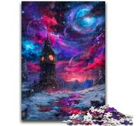 Puzzle 1000 pièces pour Adultes et Adolescents, Londres mystérieux, Big Ben, Jeu éducatif, Jouet, décoration Murale, Cadeaux d'anniversaire et de Noël Uniques, 50x75cm