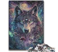 Puzzle 1000 pièces pour Adultes et Adolescents Loup Fantastique Puzzle 1000 pièces, Jouets éducatifs et éducatifs pour la Famille, Cadeaux d'anniversaire et Cadeaux Uniques (38x26cm)