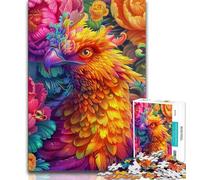 Puzzle 1000 pièces pour Adultes et Adolescents Magic Phoenix, Jouets éducatifs et éducatifs pour la Famille, pour renforcer l'amour Entre Couples (75x50cm)