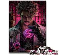 Puzzle 1000 pièces pour Adultes et Adolescents Magicien Aide Le Cerveau à exercer Jouets addictifs pour cultiver la Patience Décoration Murale 50x75cm
