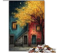 Puzzle 1000 pièces pour Adultes et Adolescents Magnifiques Montagnes et Lacs Jeux éducatifs et décoration d'intérieur pour Toute la Famille (Taille 50x75cm)