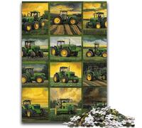 Puzzle 1000 pièces pour Adultes et Adolescents, matériel agricole, Tracteur, Collage, Jeu Familial, Anti-Stress, défi Difficile, Cadeaux du Père Noël Secret, 26x38cm