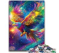 Puzzle 1000 pièces pour Adultes et Adolescents, Motif Aigle Arc-en-Ciel, Jeux éducatifs, décoration d'intérieur, idéal pour la décoration de Bureau, 50x75cm