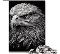 Puzzle 1000 pièces pour Adultes et Adolescents, Motif Aigle dessiné, Jeu de Quiz pour développer l'amour Entre Couples, à partir de 14 Ans (Taille 26x38cm)