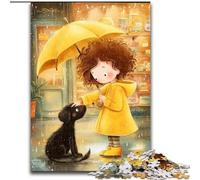 Puzzle 1000 pièces pour Adultes et Adolescents, Motif animé, Petite Fille, entraînez Votre Cerveau et Vos Mains Cadeau d'anniversaire Unique pour Les 14 Ans et Plus (Taille 26x38cm)