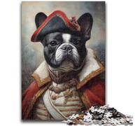Puzzle 1000 pièces pour Adultes et Adolescents, Motif Chien rétro, Anti-Stress, défi Difficile, à Offrir en Cadeau à Toute la Famille, 50x75cm