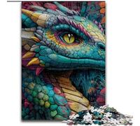 Puzzle 1000 pièces pour Adultes et Adolescents, Motif Dragon Volant Graffiti, Jeu éducatif, Jouet Stimulant pour améliorer la mémoire, à partir de 14 Ans (Taille 26x38cm)