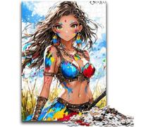 Puzzle 1000 pièces pour Adultes et Adolescents, Motif Elfe animé, Design Dynamique et Unique, expérience de Puzzle relaxante et stimulante, 50x75cm