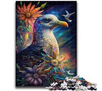 Puzzle 1000 pièces pour Adultes et Adolescents, Motif Oiseau Artistique, Difficile à réaliser, mais Amusant et Humoristique, Cadeau d'anniversaire et Cadeau Unique, 26x38cm