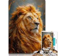 Puzzle 1000 pièces pour Adultes et Adolescents, Motif Phénix coloré et Fantastique, Jouets de Divertissement Familial avec Affiche et fiche de Questions-réponses (Taille 75x50cm)