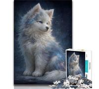 Puzzle 1000 pièces pour Adultes et Adolescents, Motif Vache Fleurie, Anti-Stress, séjour, Tuer Le Temps, liste de souhaits avec Le Père Noël, 75x50cm
