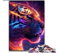 Puzzle 1000 pièces pour Adultes et Adolescents Mystic Tiger Nebula Entraînez Votre Cerveau et Vos Mains Cadeau d'anniversaire Unique pour Les 14 Ans et Plus (Taille 26x38cm)