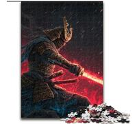 Puzzle 1000 pièces pour Adultes et Adolescents, Ninja Japonais néon, Jouet éducatif Anti-Stress, Superbes Cadeaux et Jouets (Taille 50x75cm)